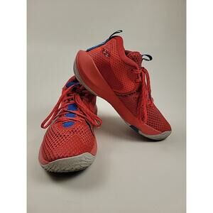 Under Armour Embiid 1 HOVR Mens Orange Red/Gray Size 8.5 Sneakers